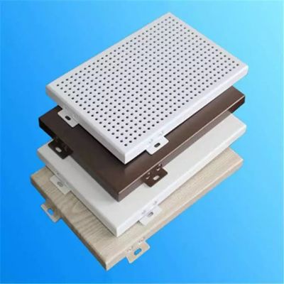 خرید پانل های دیواری آلومینیومی سفارشی 3D برای تزئین ساختمان / پوشش نمای ساختمان online manufacture