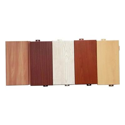 خرید پانل پوشش دیواری آلومینیوم بیرونی پانل دیواری آلومینیوم فنیر بامبو چوبی online manufacture