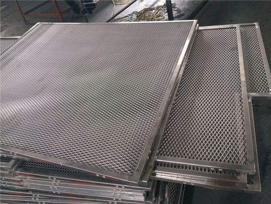 خرید تمام اندازه های آلومینیوم گسترده فلزی شبکه شبکه صفحه پنل online manufacture