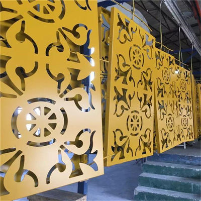 خرید پنل های دیواری بیرونی تزئینی فلزی آلومینیوم سوراخ شده online manufacture