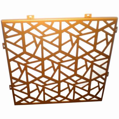 خرید پانل آلومینیوم سوراخ شده با کیفیت طلایی برای پوشش دیوار پرده و تزئینات online manufacture