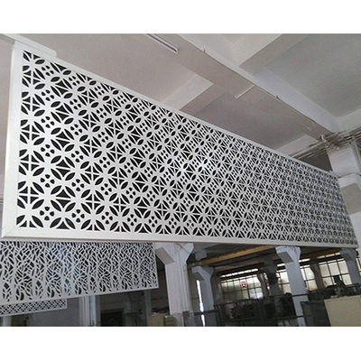 خرید ورق های آلومینیوم فلزی سوراخ شده 2-6 میلی متری برای تزئینات بیرونی ساختمان online manufacture