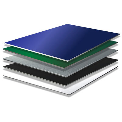 2000mm-6000mm آلومینیوم پلاستیک پنل ترکیبی برای بازسازی ساختمان / تزئینات