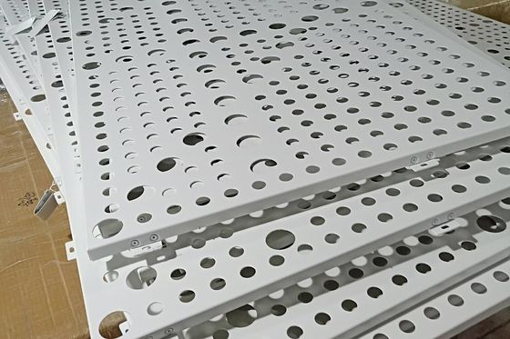 پانل های دیواری آلومینیوم تزئینی سوراخ شده برای پنجره ها