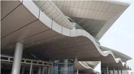 جدید تزئینی تجاری بیرونی Acp بیرونی ضد آتش مواد نمای پانل پوشش بیرونی 3D آلومینیوم فنیر