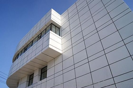 دیوار پرده فلزی لیزر برش آلومینیوم فنیر پانل ساختمان نمای