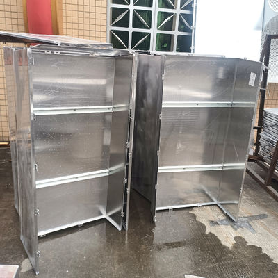 2.0-3.0mm ورق آلومینیوم از پیش ساخته شده با پوشش رنگی پایدار برای تزئین ساختمان