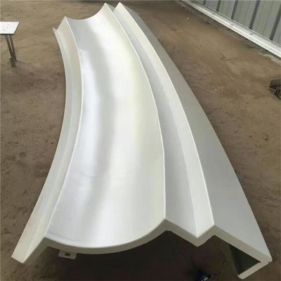 آلومینیوم مواد تزئینی 3d slats دیوار پوشش داخلی خارجی موج پانل دیوار
