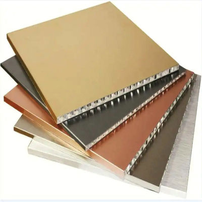 ضد آتش درجه A2 آلومینیوم Honeycomb ترکیب ساندویچ پانل 5-200mm ضخامت