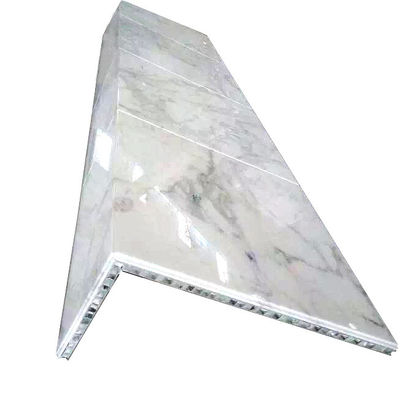 پنل عسل آلومینیومی مستطیل از سنگ مرمر یا سنگ مرمر طبیعی 10-200mm ضخیم