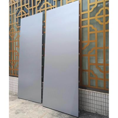 1.5-6.0mm آلومینیوم آلیاژ ورق پرده دیوار پوشش پانل آسان نصب شده توسط خود ضربه پیچ